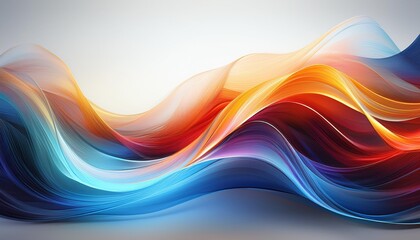 Wall Mural - abstract wave background