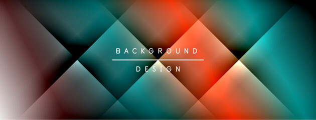 Aufkleber - Light shadow lines dynamic gradient background