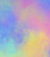 Wall Mural - watercolor abstract colourful art artistic background