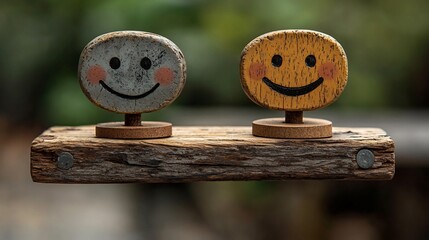 Poster - Digital Scale Measuring Positive and Negative Words in Customer Feedback Symbolizing AI s Sentiment Analysis