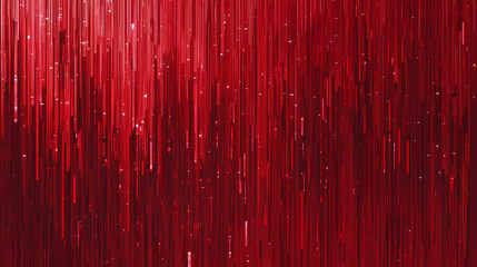 Poster - Red velvet background, generative ai. Velvet. Illustration