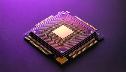 Poster -  top view New Quantum Chip 