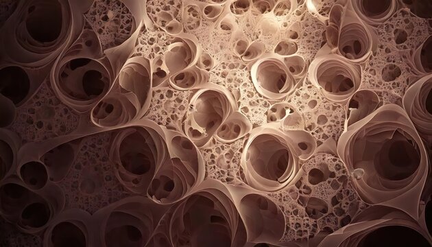  top view snow Fractals Dazzling Geometric Shapes 