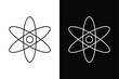 © Nezamur - Dynamic Atom Vector Icon. Representing the Power of Nuclear Fusion