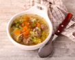 © manyakotic - Meatballs and veggie soup