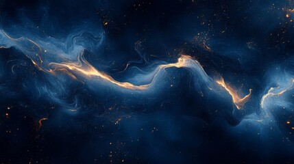 Wall Mural - Mystical Cosmic Nebula