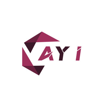 AYI creative minimalist letter logo. AYI unique vector initials alphabet letter logo designAYI creative minimalist letter logo. AYI unique vector initials alphabet letter logo design