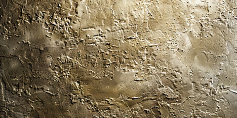 Wall Mural - Textured Wall Surface with Gold-Brown Pigmentation