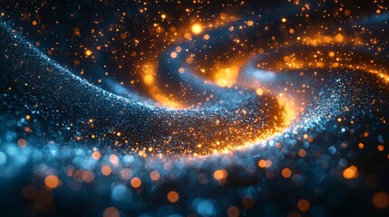 Wall Mural - exploring space: unveiling new luminescent horizons