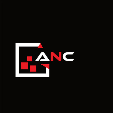  ANB creative minimalist letter logo.  ANB unique vector initials alphabet letter logo design