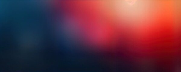 Aufkleber - Abstract blurred background gradient red, blue colors. Soft smooth transition from dark to light. Use as backdrop website design mobile app. Ideal for creative presentations graphic design projects.