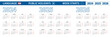 © boldg - Simple calendar template in Latvian for 2024, 2025, 2026 years. Week starts from Monday.