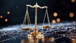 © Bounpaseuth - Golden Scales of Justice, Law Concept | Dark Moody Backgrounds