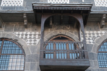 Wall Mural - A view of the historic Ulu Mosque in Diyarbakir, which was built in 639 AD by Muslim Arabs who converted the Martoma Church in the city center into a mosque
