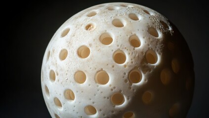 Fototapete - Sphere with holes.