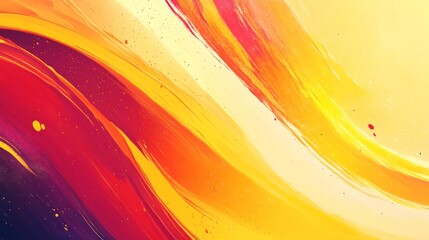 Poster - Vibrant abstract art digital creation colorful swirls modern artistic perspective energy and emotion