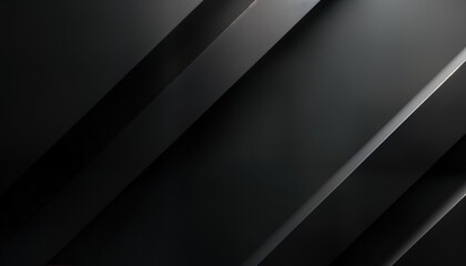 Aufkleber - Abstract dark dynamic graphic design with diagonal lines. Modern halftone gradient. Premium 3d cover design for business presentation banner. Elegant, creative. Industrial, geometric style. Suitable