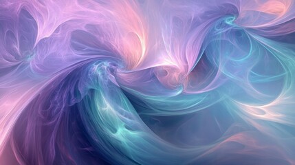 Poster - Dynamic abstract swirls digital art colorful design creative space vibrant patterns for modern aesthetics