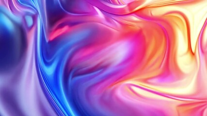 Poster - Digital background with glowing, futuristic tones and sleek, high-tech textures.