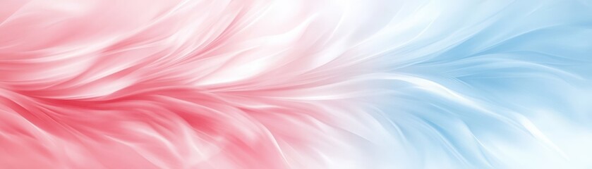 Wall Mural - abstract swirling pink and blue background with white accents, ideal for modern vibrant designs