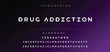 © Jon - Minimal modern alphabet fonts. Typography minimalist neon urban digital fashion future creative logo font.