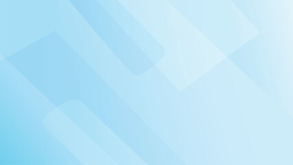 Wall Mural - light blue abstract background vector with overlapping geometric shapes, perfect for banners, templa