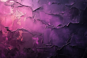 Aufkleber - Magenta texture illuminated by direct light showcasing intricate patterns and depth in a vibrant color palette