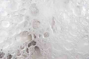 Poster - Unique texture of bubble-filled glass showcasing small air pockets in a visually captivating arrangement