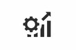 © Firoj - creative operational efficiency icon and logo vector illustration