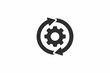 © Firoj - creative operational efficiency icon and logo vector illustration