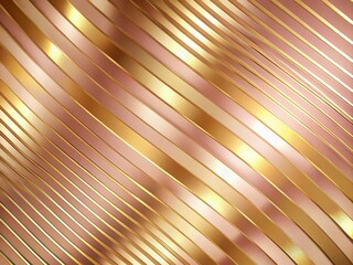 Poster - Abstract Golden Lines on Pink Gold Stripes Background for Elegant Design Templates, Digital Art, and Modern Aesthetic Projects, Perfect for Branding and Creative Use