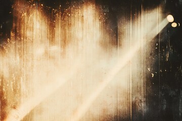 Aufkleber - Vintage film grain texture with light streaks creating a nostalgic atmosphere and dynamic visual interest