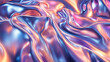 © Olga - Dynamic Metallic Gradient with Rose Gold and Cyan