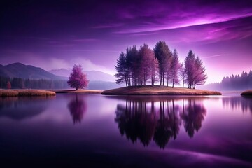 Poster - Elegant Abstract Dark Purple Background for Artistic and Minimalist Landscape Photography, Perfect for Creative Projects and Modern Designs, Capturing Depth and Sophistication in Visual Art
