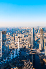 Wall Mural - Aerial View of City Skyline in Shenyang, Liaoning Province, China