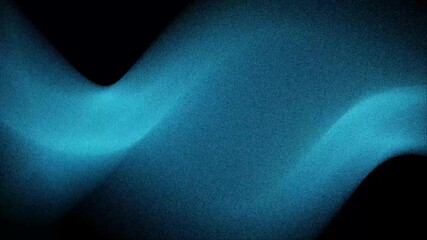 Poster - Futuristic gradient noise texture wave animation black and blue surreal holographic motion design background