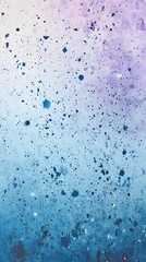 Poster - Abstract watercolor background with splashes in shades of blue and purple.
