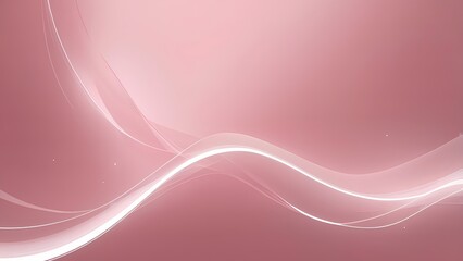 Leinwandbilder -  A soft, abstract background with delicate, flowing lines in shades of pink and white, creating a sense of gentle movement and tranquility.