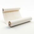© nsit0108 - White paper scroll unrolling on a white background, creating a sense of anticipation and potential