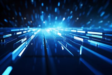 Abstract background of science and technology