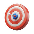© Tapasma - 3d  illustration of target and arrow isolated