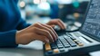 © pkproject - Entering Financial Data into Accounting Software with Charts