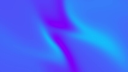 Poster - Abstract blue wave design with flowing lines and smooth texture