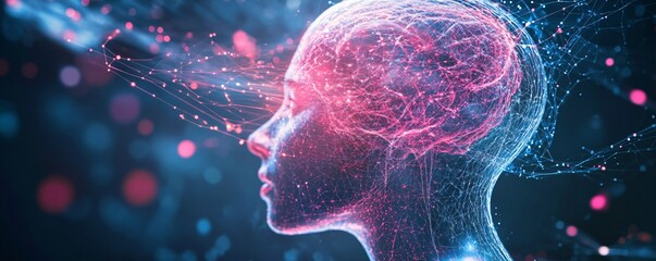 Poster - Artificial intelligence processing data generating new ideas