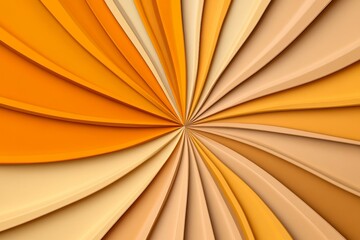 Poster - A simple abstract depiction of an explosion, with bold orange and yellow gradients radiating outward