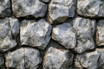 Aufkleber - Textured 3D rock surface featuring rough stones and a natural stone-like appearance for various design applications