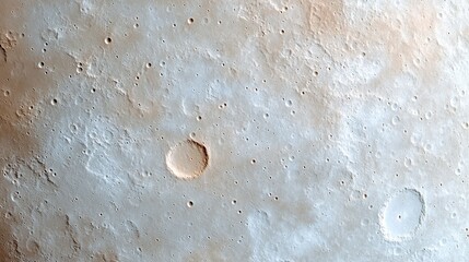 Poster - Exploring the Rocky Surface of Mercury With Its Intriguing Crater Landscape