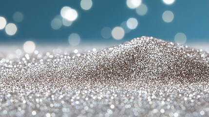 Poster - Glitter background sparkle texture shimmering in soft focus light creating a magical atmosphere