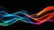 © Pixelzone - A stunning neon glowing abstract background