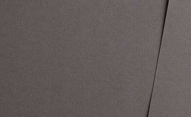 Poster - Grey paper texture. Blank and smooth surface with a simple and elegant pattern, perfect for modern design, stationery, or decorative purposes. Monochrome and recycled material for